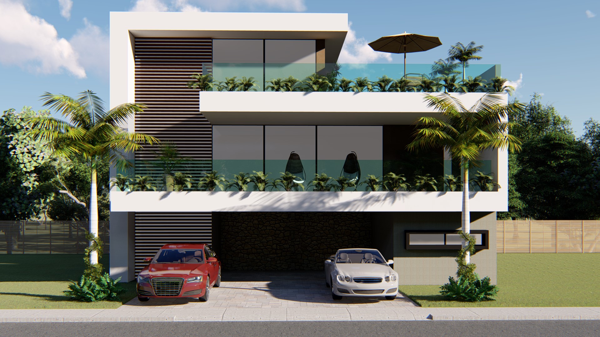 2 Lotes en la hacienda 2 , area de 190m