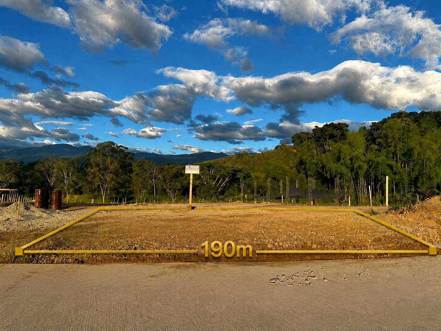 2 Lotes en la hacienda 2 , area de 190m